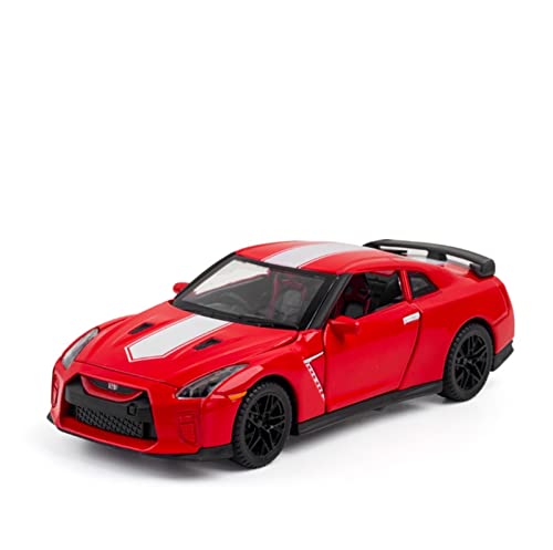 Voitures Miniatures En Métal Für Fine Nissan Car 1 32 Pull Back Kann Die Tür Spielzeugauto Kinder Erwachsene Geburtstagsgeschenk Öffnen Fertigmodell(Rot) von OWYALQ
