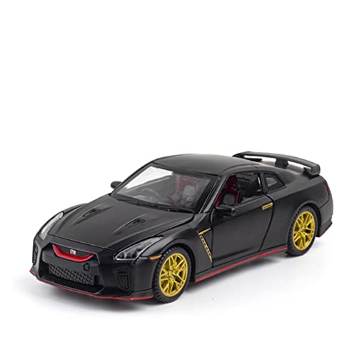 Voitures Miniatures En Métal Für Fine Nissan Car 1 32 Pull Back Kann Die Tür Spielzeugauto Kinder Erwachsene Geburtstagsgeschenk Öffnen Fertigmodell(Schwarz) von OWYALQ