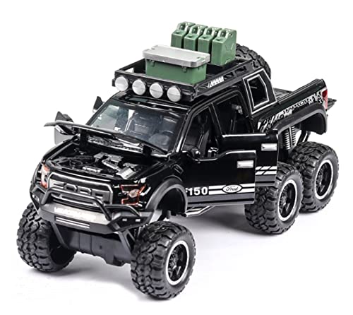 Voitures Miniatures En Métal Für Ford 1 32 Spielzeugauto Modellauto Zinklegierung Spielzeugauto Mit Sound Und Licht Kindergeschenk Zurückziehen Fertigmodell(Schwarz) von OWYALQ