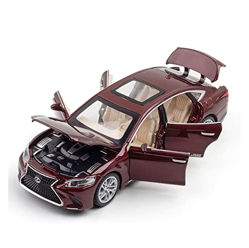 Voitures Miniatures En Métal Für Lexus 1 32 Legierungssimulationsgürtel Sound Und Licht Ziehen Automodell Kindergeschenk Zurück Fertigmodell(Rot) von OWYALQ
