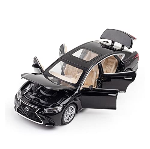 Voitures Miniatures En Métal Für Lexus 1 32 Legierungssimulationsgürtel Sound Und Licht Ziehen Automodell Kindergeschenk Zurück Fertigmodell(Schwarz) von OWYALQ