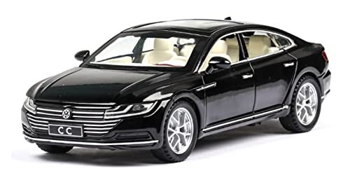 Voitures Miniatures En Métal Für Luxury Car 1 32 Pull Back Kann Die Tür Spielzeugauto Kinder Erwachsene Geburtstagsgeschenk Öffnen Fertigmodell(Schwarz) von OWYALQ