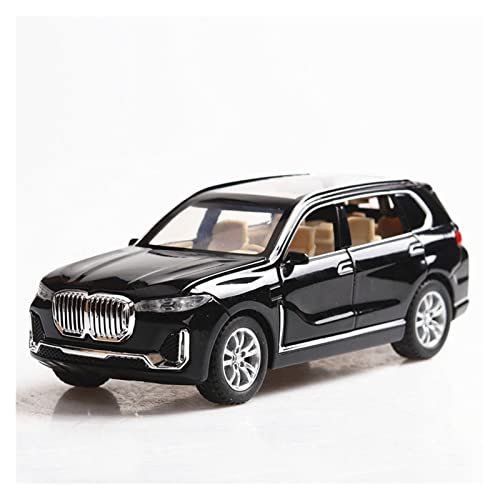Voitures Miniatures En Métal Für Luxury Car 1 32 Pull Back Kann Die Tür Spielzeugauto Kinder Erwachsene Geburtstagsgeschenk Öffnen Fertigmodell(Schwarz) von OWYALQ