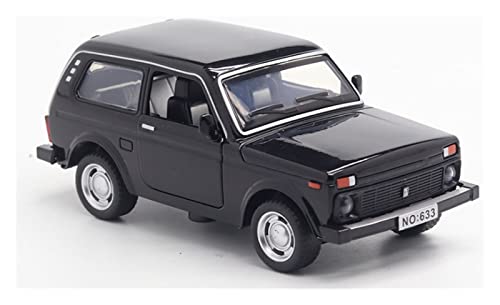 Voitures Miniatures En Métal Für Russian Classic Car 1 32 Hochsimuliertes Automodell Spielzeug Kinderheimdekoration Fertigmodell(Schwarz) von OWYALQ