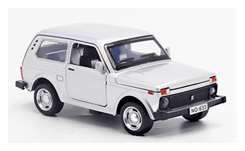 Voitures Miniatures En Métal Für Russian Classic Car 1 32 Hochsimuliertes Automodell Spielzeug Kinderheimdekoration Fertigmodell(Silber) von OWYALQ