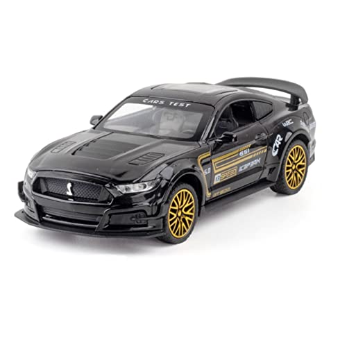 Voitures Miniatures En Métal Für Sportwagen Ford 1 32 Hochsimuliertes Automodell Spielzeug Kinderheimtextilien Fertigmodell(Schwarz) von OWYALQ