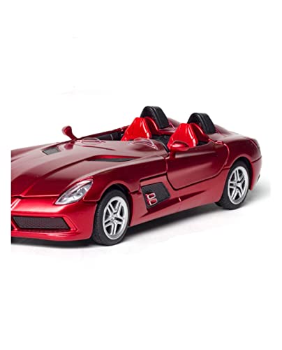 Voitures Miniatures En Métal Für Super Racing 1 32 Hochsimuliertes Automodell Spielzeug Kinderheimdekoration Fertigmodell(Rot) von OWYALQ
