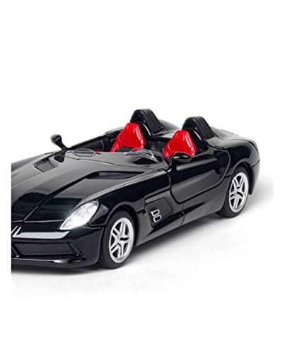 Voitures Miniatures En Métal Für Super Racing 1 32 Hochsimuliertes Automodell Spielzeug Kinderheimdekoration Fertigmodell(Schwarz) von OWYALQ