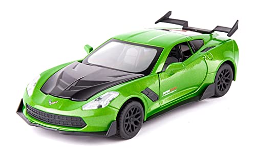 Voitures Miniatures En Métal Für Supersportwagen 1 32 Hochsimuliertes Automodell Spielzeug Kinderheimtextilien Fertigmodell(Grün) von OWYALQ