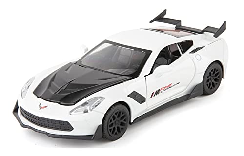 Voitures Miniatures En Métal Für Supersportwagen 1 32 Hochsimuliertes Automodell Spielzeug Kinderheimtextilien Fertigmodell(White) von OWYALQ