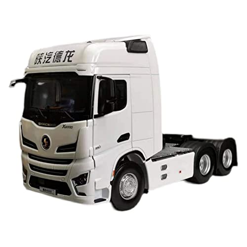 Voitures Miniatures En Métal for Delong X6000 1 24 Neustart Schwerer LKW-Traktor X3000 Legierung Autos Modellsammlung Souvenir Spielzeug Fertigmodell von OWYALQ