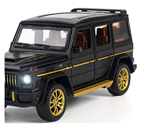 Voitures Miniatures En Métal for Fine Car 1 32 Spielzeugauto Modellauto Zinklegierung Spielzeugauto Mit Sound Und Licht Kindergeschenk Zurückziehen Fertigmodell(Schwarz) von OWYALQ