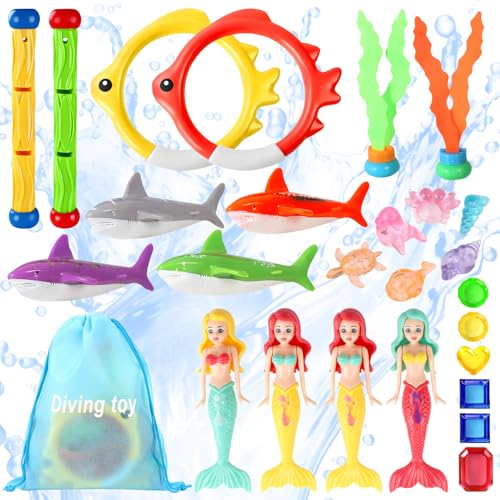 OWill 26pcs Tauchringe & Spielzeuge von OWill