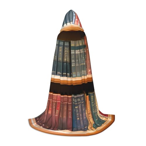 Langer Umhang mit Kapuze, Vampir- und Halloween-Kostüme, perfekt für Rollenspiele und Partys Langer Umhang mit Kapuze, Vampir- und Halloween-Kostüme, perfekt für Rollenspiele und Partys von OXKGHHO