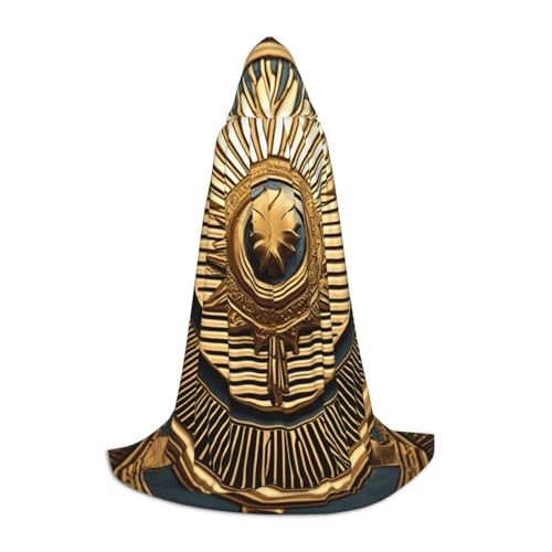 Langer Umhang mit Palmen-Druck, mit Kapuze, Vampir- und Halloween-Kostüme, perfekt für Rollenspiele und Partys Langer Umhang mit Palmen-Druck, mit Kapuze, Vampir- und Halloween-Kostüme, perfekt für Rollenspiele und Partys von OXKGHHO