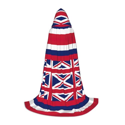 OXKGHHO Langer Umhang mit Hawaii-Flagge, mit Kapuze, Vampir- und Halloween-Kostüme, perfekt für Rollenspiele und Partys OXKGHHO Langer Umhang mit Hawaii-Flagge, mit Kapuze, Vampir- und Halloween-Kostüme, perfekt für Rollenspiele und Partys von OXKGHHO