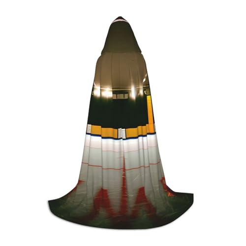 OXKGHHO Langer Umhang mit Hockeyschlägeraufdruck, mit Kapuze, Vampir- und Halloween-Kostüme, perfekt für Rollenspiele und Partys OXKGHHO Langer Umhang mit Hockeyschlägeraufdruck, mit Kapuze, Vampir- und Halloween-Kostüme, perfekt für Rollenspiele und Partys von OXKGHHO