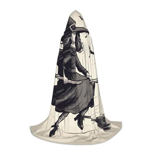 OXKGHHO Langer Umhang mit Kapuze, Vampir- und Halloween-Kostüme, perfekt für Rollenspiele und Partys OXKGHHO Langer Umhang mit Kapuze, Vampir- und Halloween-Kostüme, perfekt für Rollenspiele und Partys von OXKGHHO