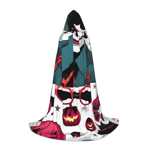 OXKGHHO Langer Umhang mit Kapuze, Vampir- und Halloween-Kostüme, perfekt für Rollenspiele und Partys OXKGHHO Langer Umhang mit Kapuze, Vampir- und Halloween-Kostüme, perfekt für Rollenspiele und Partys von OXKGHHO