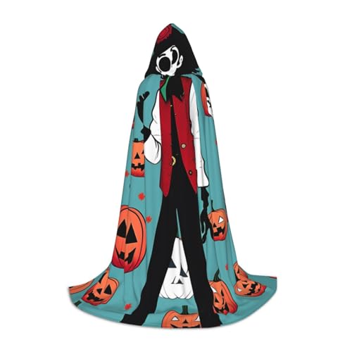 OXKGHHO Langer Umhang mit Kapuze, Vampir- und Halloween-Kostüme, perfekt für Rollenspiele und Partys OXKGHHO Langer Umhang mit Kapuze, Vampir- und Halloween-Kostüme, perfekt für Rollenspiele und Partys von OXKGHHO