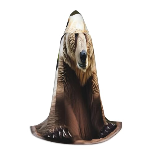 OXKGHHO Langer Umhang mit Kapuze, Vampir- und Halloween-Kostüme, perfekt für Rollenspiele und Partys OXKGHHO Langer Umhang mit Kapuze, Vampir- und Halloween-Kostüme, perfekt für Rollenspiele und Partys von OXKGHHO