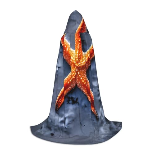 OXKGHHO Langer Umhang mit Kapuze, Vampir- und Halloween-Kostüme, perfekt für Rollenspiele und Partys von OXKGHHO