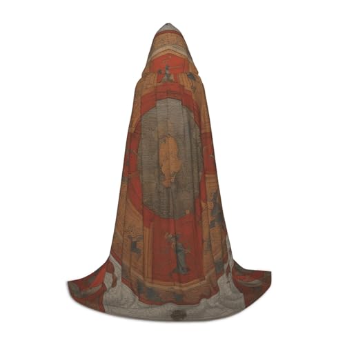 OXKGHHO Langer Umhang mit Karates-Druck, mit Kapuze, Vampir- und Halloween-Kostüme, perfekt für Rollenspiele und Partys OXKGHHO Langer Umhang mit Karates-Druck, mit Kapuze, Vampir- und Halloween-Kostüme, perfekt für Rollenspiele und Partys von OXKGHHO