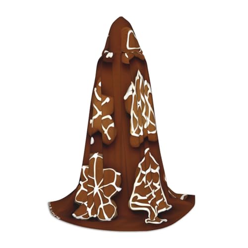 OXKGHHO Langer Umhang mit Lebkuchenkeksen, mit Kapuze, Vampir- und Halloween-Kostüme, perfekt für Rollenspiele und Partys OXKGHHO Langer Umhang mit Lebkuchenkeksen, mit Kapuze, Vampir- und Halloween-Kostüme, perfekt für Rollenspiele und Partys von OXKGHHO