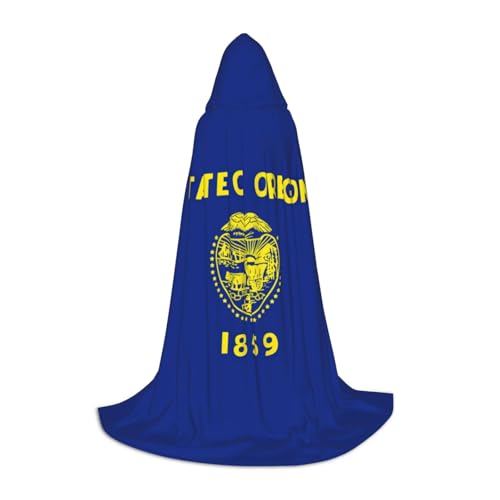 OXKGHHO Langer Umhang mit Oregon-Flagge und Kapuze, Vampir- und Halloween-Kostüme, perfekt für Rollenspiele und Partys OXKGHHO Langer Umhang mit Oregon-Flagge und Kapuze, Vampir- und Halloween-Kostüme, perfekt für Rollenspiele und Partys von OXKGHHO