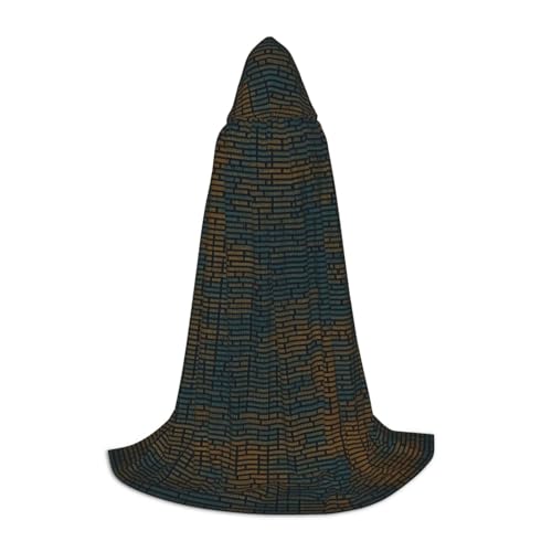 OXKGHHO Langer Umhang mit Programmiercode, mit Kapuze, Vampir- und Halloween-Kostüme, perfekt für Rollenspiele und Partys OXKGHHO Langer Umhang mit Programmiercode, mit Kapuze, Vampir- und Halloween-Kostüme, perfekt für Rollenspiele und Partys von OXKGHHO