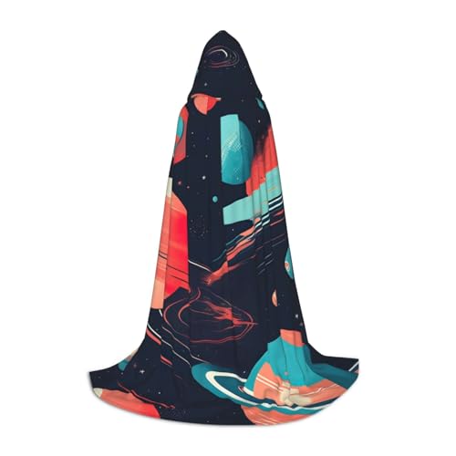 OXKGHHO Langer Umhang mit Weltraumplaneten und Kapuze, Vampir- und Halloween-Kostüme, perfekt für Rollenspiele und Partys OXKGHHO Langer Umhang mit Weltraumplaneten und Kapuze, Vampir- und Halloween-Kostüme, perfekt für Rollenspiele und Partys von OXKGHHO