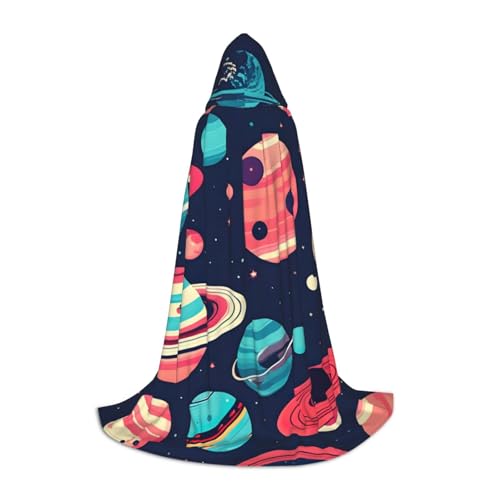 OXKGHHO Langer Umhang mit Weltraumplaneten und Kapuze, Vampir- und Halloween-Kostüme, perfekt für Rollenspiele und Partys OXKGHHO Langer Umhang mit Weltraumplaneten und Kapuze, Vampir- und Halloween-Kostüme, perfekt für Rollenspiele und Partys von OXKGHHO