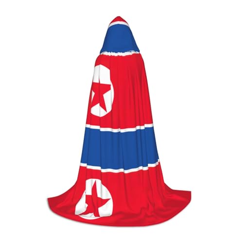 OXKGHHO Langer Umhang mit koreanischer Flagge, mit Kapuze, Vampir- und Halloween-Kostüme, perfekt für Rollenspiele und Partys OXKGHHO Langer Umhang mit koreanischer Flagge, mit Kapuze, Vampir- und Halloween-Kostüme, perfekt für Rollenspiele und Partys von OXKGHHO
