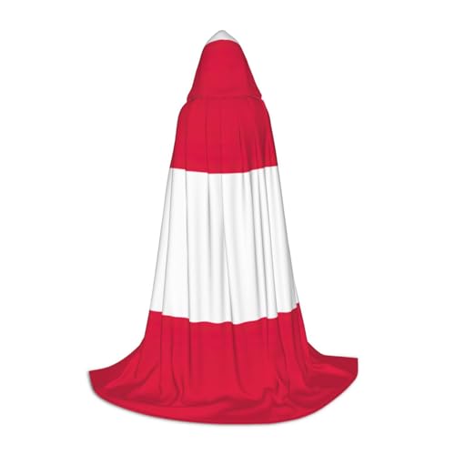 OXKGHHO Langer Umhang mit polnischer Flagge, mit Kapuze, Vampir- und Halloween-Kostüme, perfekt für Rollenspiele und Partys OXKGHHO Langer Umhang mit polnischer Flagge, mit Kapuze, Vampir- und Halloween-Kostüme, perfekt für Rollenspiele und Partys von OXKGHHO