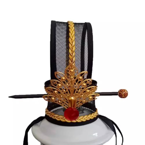 OXOLAMRIN der alte chinesische Kaiserhut, Antiker Kronenhut Hanfu Ministerhut Antike Haarnadel Kopfbedeckung Schwarz OXOLAMRIN der alte chinesische Kaiserhut, Antiker Kronenhut Hanfu Ministerhut Antike Haarnadel Kopfbedeckung Schwarz von OXOLAMRIN