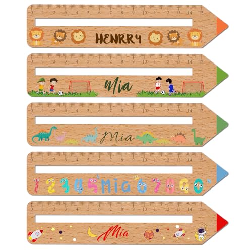 OXYEFEI Personalisiertes Lineal 15 cm mit Lesehilfe als Geschenk zur Einschulung, Lineal Grundschule mit Namen & Motiven Gravur Geschenke zum Schulanfang, Einschulungsgeschenke OXYEFEI Personalisiertes Lineal 15 cm mit Lesehilfe als Geschenk zur Einschulung, Lineal Grundschule mit Namen & Motiven Gravur Geschenke zum Schulanfang, Einschulungsgeschenke von OXYEFEI