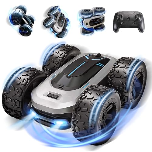 Ferngesteuertes Auto, 4WD RC Auto :360 ° Drehung / Licht / Flip-Spezialeffekt, 2.4GHz Monstertruck,Drift Stunt Car Offroad für Kinder 6-14 Jahre, 15KM/h Auto Ferngesteuert Geschenke Ferngesteuertes Auto, 4WD RC Auto :360 ° Drehung / Licht / Flip-Spezialeffekt, 2.4GHz Monstertruck,Drift Stunt Car Offroad für Kinder 6-14 Jahre, 15KM/h Auto Ferngesteuert Geschenke von OYAKG