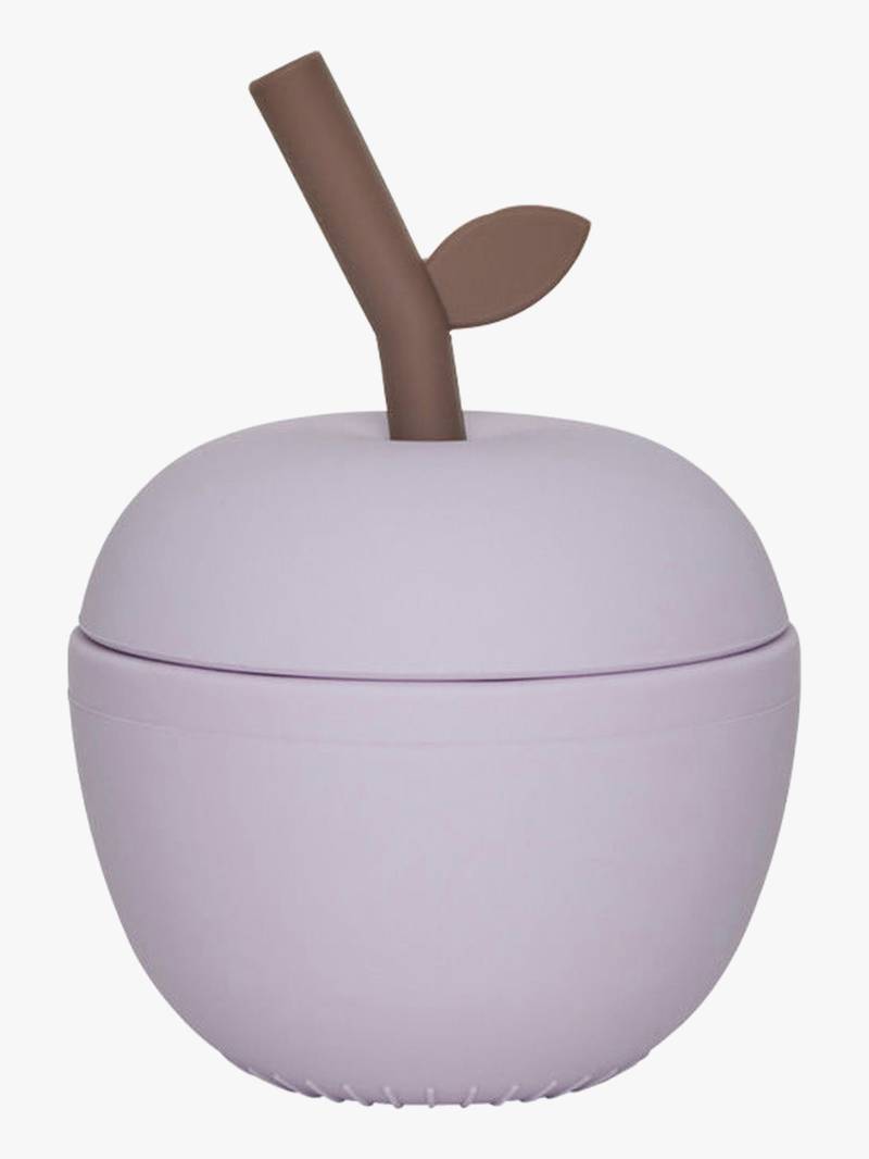OYOY Apple Trinkhalmbecher, Lavender von OYOY