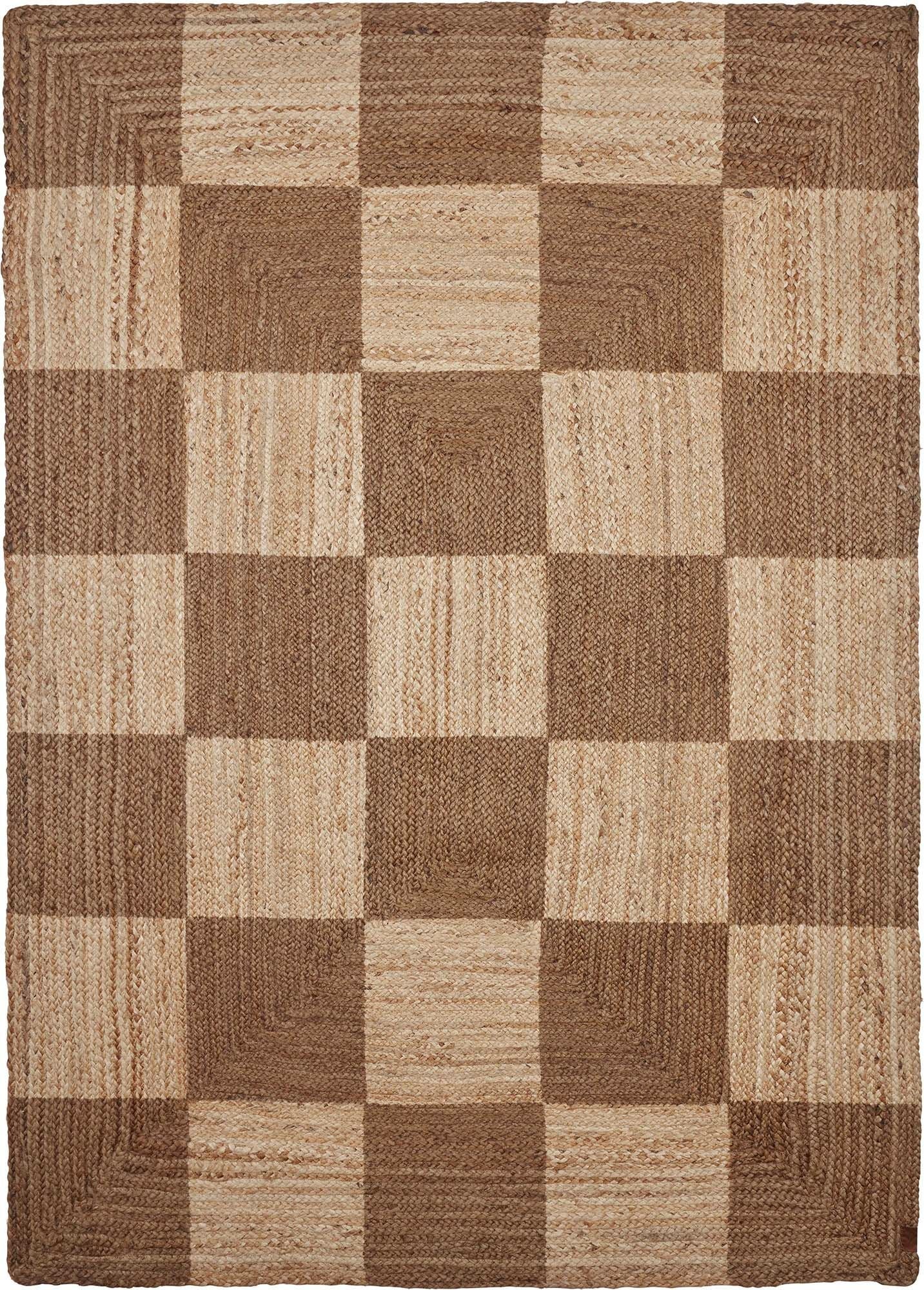 OYOY Chess Teppich, Nature OYOY Chess Teppich, Nature von OYOY