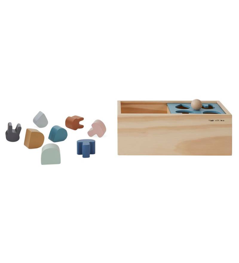 OYOY Formensortierbox - Holz - OYOY - One Size - Steckspiele OYOY Formensortierbox - Holz - OYOY - One Size - Steckspiele von OYOY