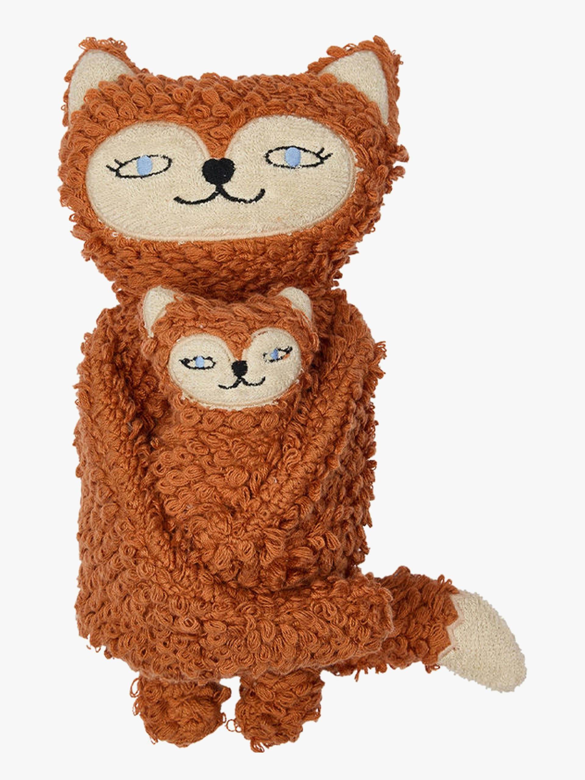 OYOY Frida &  Baby Felix Fuchs Plüschspielzeug, Caramel von OYOY