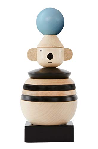 OYOY - Holzspielzeug, Stapelspielzeug, Steckspiel - Koala - Holz - Ø8,5 x H21 cm von OYOY