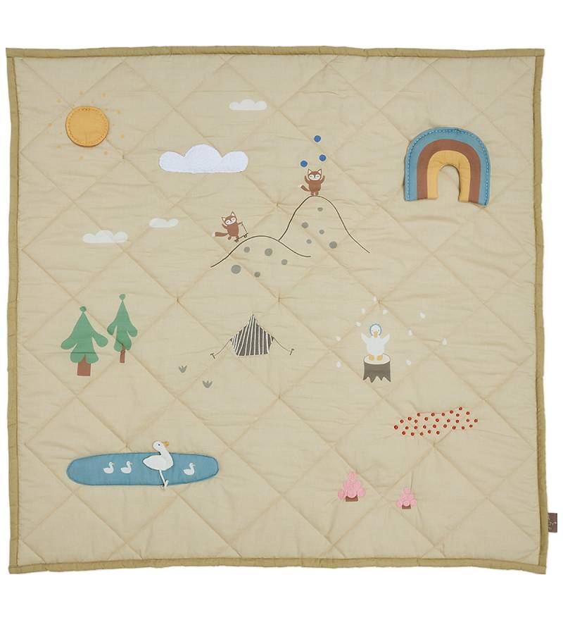 OYOY Krabbeldecke - gesteppt - Forest Aktivitätsdecke - OYOY - One Size - Krabbeldecke OYOY Krabbeldecke - gesteppt - Forest Aktivitätsdecke - OYOY - One Size - Krabbeldecke von OYOY