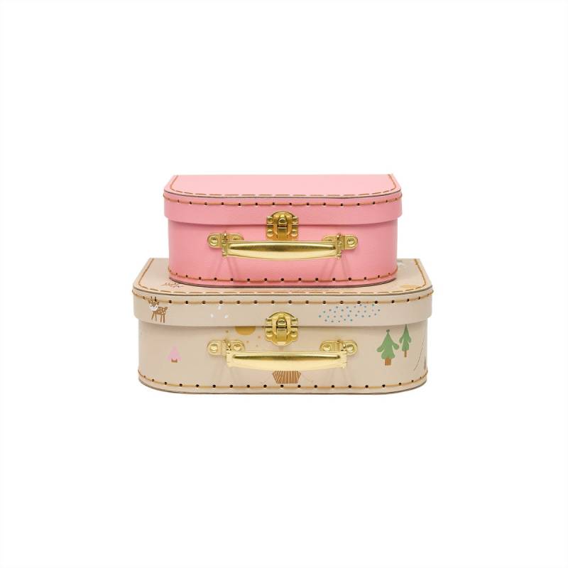 OYOY Mini Koffer Friends in the forest Deer &  Duck 2er-Pack von OYOY