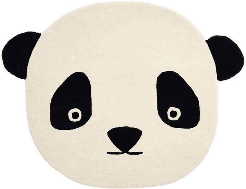 OYOY Panda Teppich, Weiß von OYOY