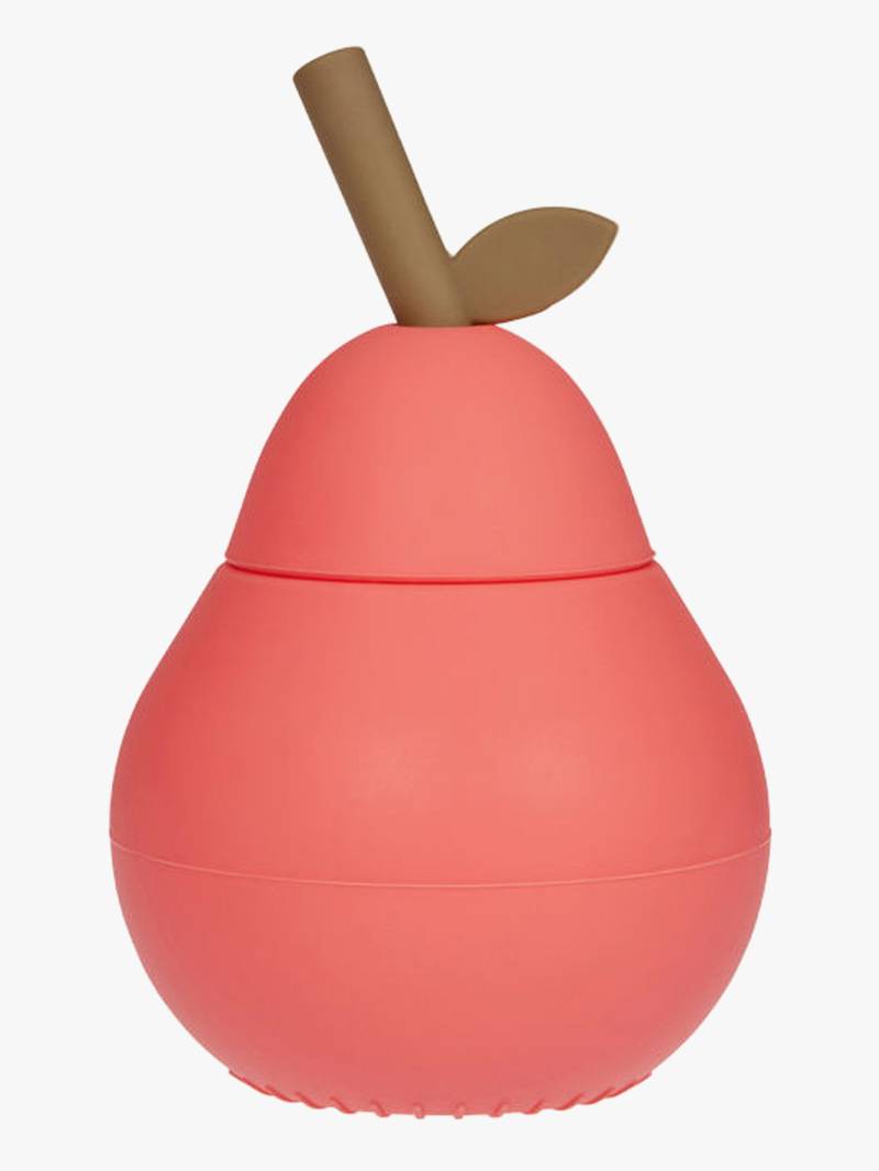 OYOY Pear Trinkhalmbecher, Cherry Red OYOY Pear Trinkhalmbecher, Cherry Red von OYOY