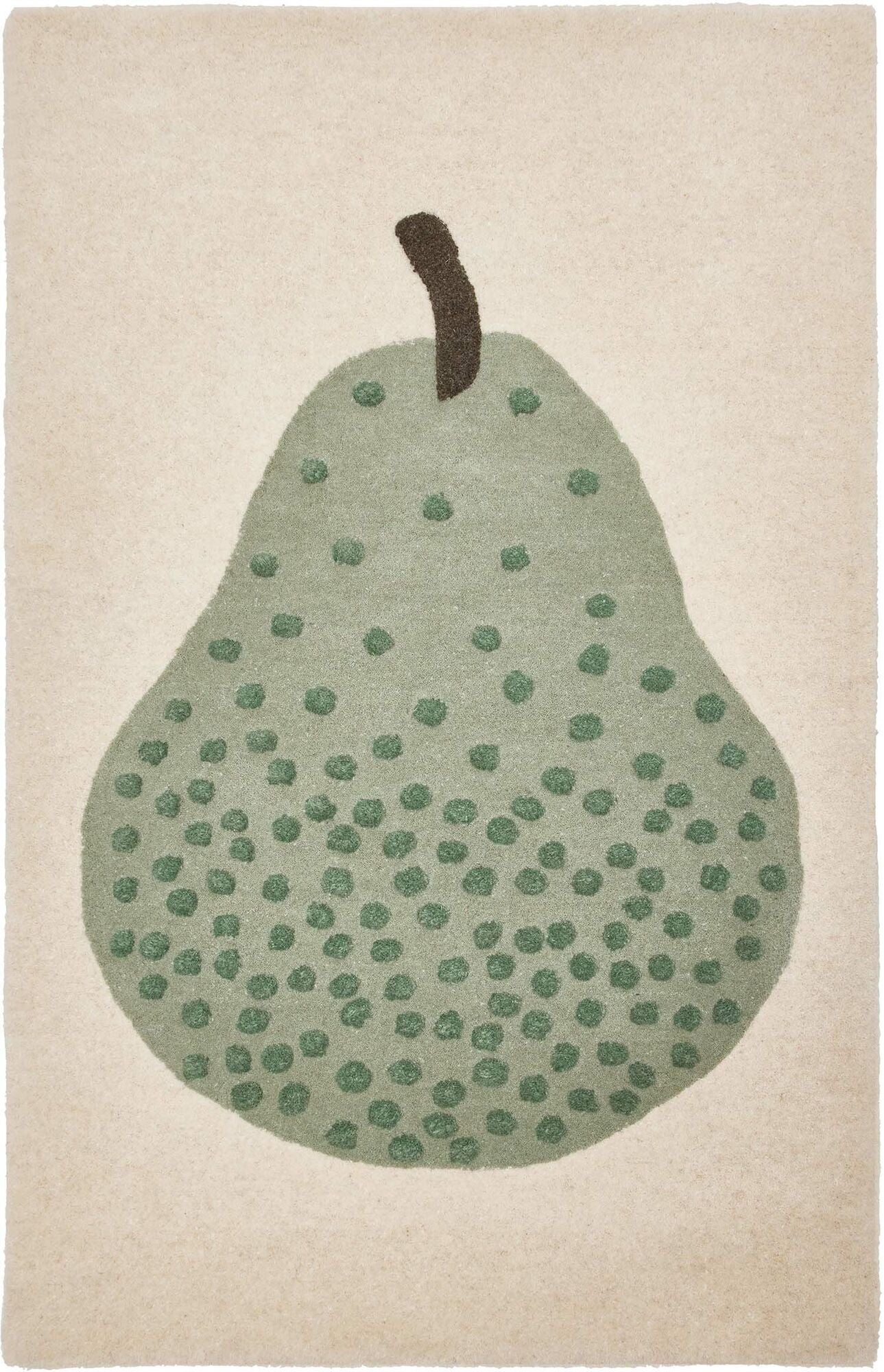 OYOY Pear Tuft-Teppich, Grün OYOY Pear Tuft-Teppich, Grün von OYOY