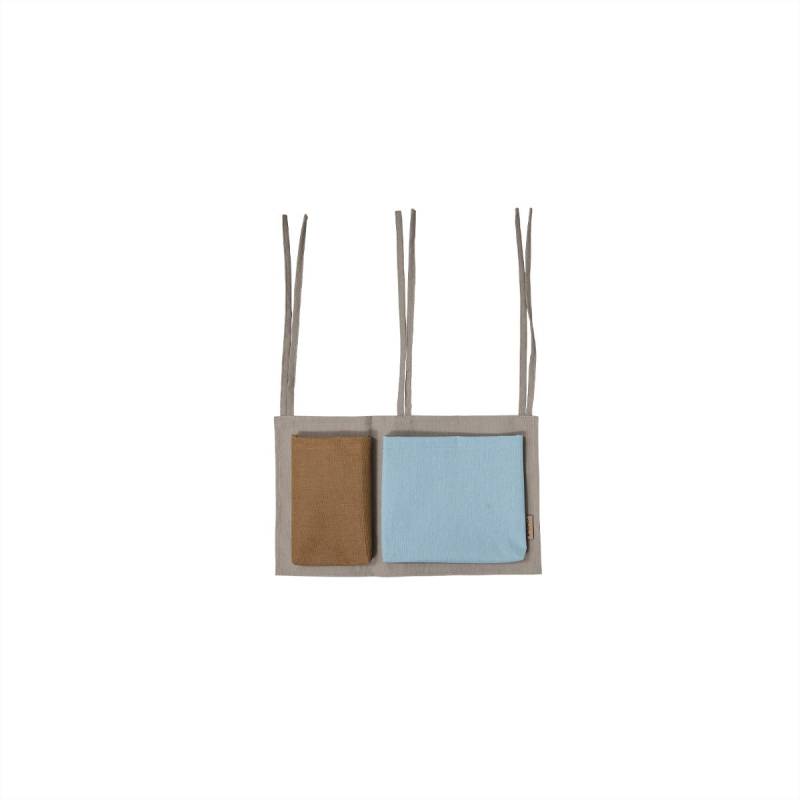 OYOY Saga Betttasche, Blau von OYOY