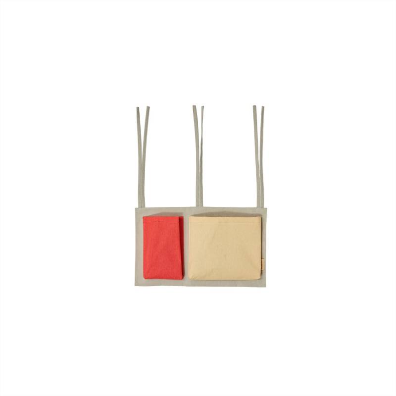OYOY Saga Betttasche, Rot von OYOY