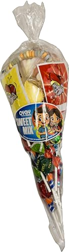OYOY Schultüte gefüllt mit Süßigkeiten Mix I Schultüte Feuerwehr I Schultüte 35 cm I kleine Schultüte fertig gefüllt I Geschwister Schultüte I Zuckertüte klein I Einschulung Geschenk OYOY Schultüte gefüllt mit Süßigkeiten Mix I Schultüte Feuerwehr I Schultüte 35 cm I kleine Schultüte fertig gefüllt I Geschwister Schultüte I Zuckertüte klein I Einschulung Geschenk von OYOY